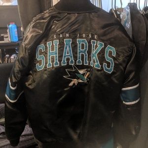 San Jose Sharks Official NHL Jacket Starter